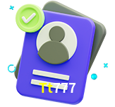 Tornar-se um membro do Tt777 é muito simples